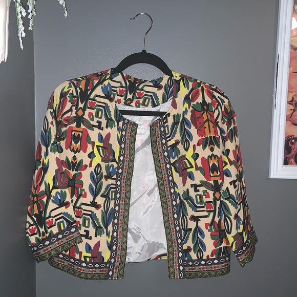 Cropped blazer